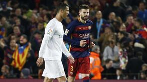 Ronaldo marcou e Piqué... fez isto