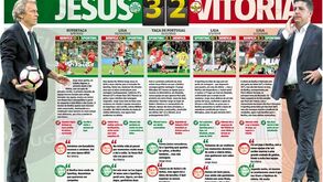 Jorge Jesus entrou a abrir mas Rui Vitória já recuperou