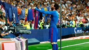 Messi teve uma razão para festejar como festejou