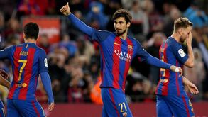 Luis Enrique: «André Gomes está a jogar a 30% da sua capacidade»