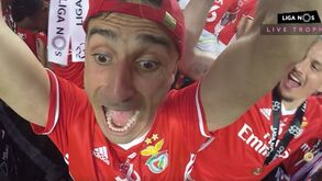 A festa das águias com imagens inéditas... diretamente da taça