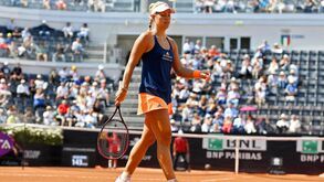 Líder mundial Angelique Kerber afastada no Open de Roma