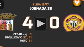 Os melhores momentos do Sp. Braga-Nacional (4-0)
