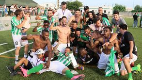 João Manuel Pinto celebra título do Moncarapachense em lágrimas