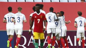 Inglaterra fez homenagem às vítimas de Manchester no jogo frente à Guiné