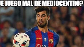 André Gomes deu espectáculo... mas nem assim se safou dos 'memes'