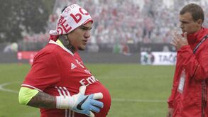 Ederson: «Foi provavelmente o meu último jogo com a camisola do Benfica»