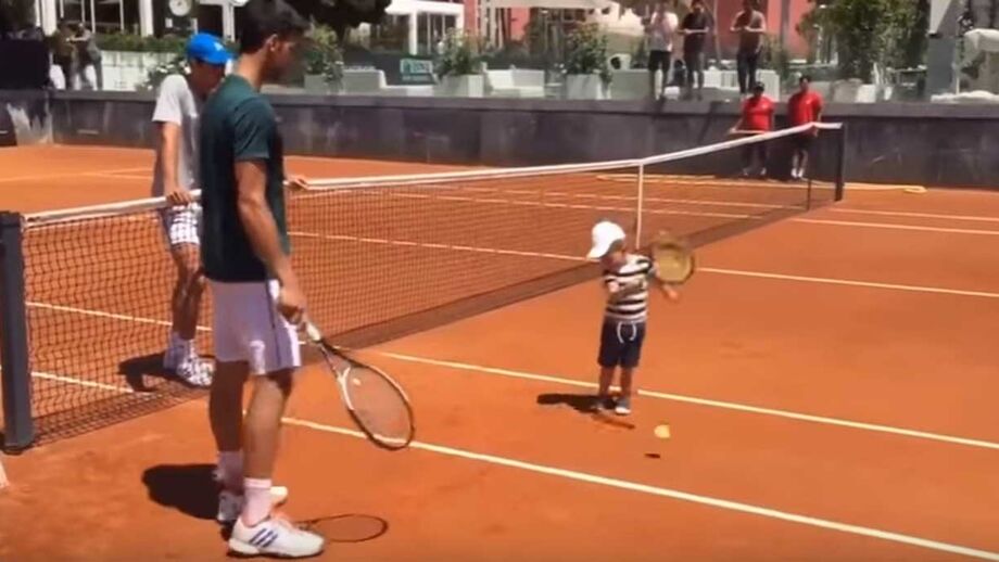 Filho do n.º 2 do Mundo dá 'show' em Roma
