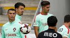 Cristiano Ronaldo imune à notícia do momento nos treinos da Seleção