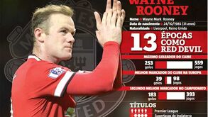 Rooney foi... ouro no álbum de vitórias
