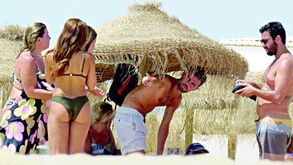 Bernardo Silva queima os últimos cartuchos das férias no Algarve