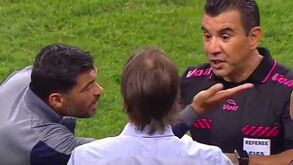 Palavra 'ridículo' provocou tamanha confusão entre Sérgio Conceição e o árbitro