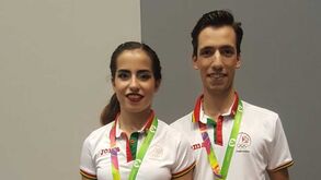Jogos Mundiais de patinagem artística: Mariana e José Souto conquistam bronze