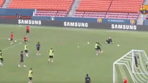 Há três dias, Neymar entrou de forma mais dura sobre Nélson Semedo num treino