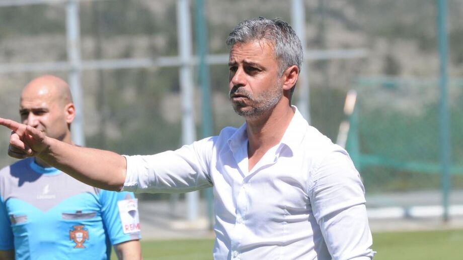 Filipe Gouveia, treinador do Sp. Covilhã.