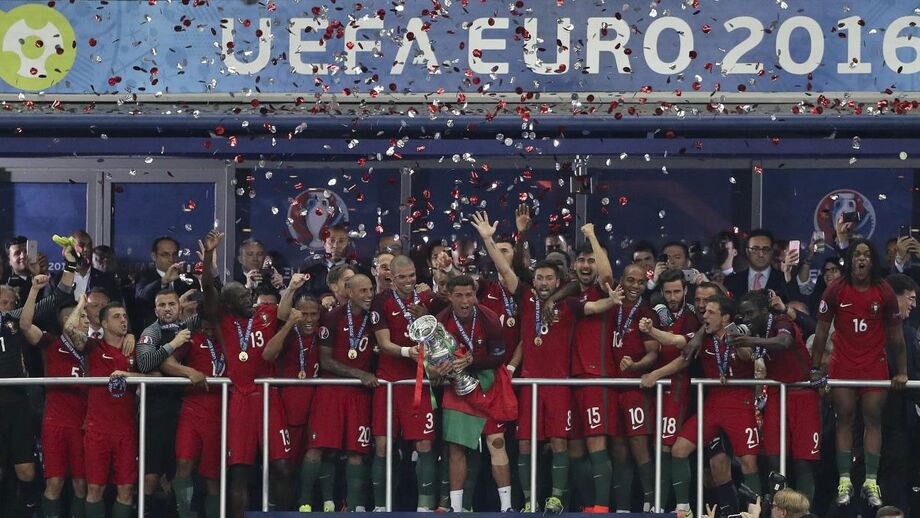 Jorge Costa Oliveira, Rocha Andrade e João Vasconcelos acompanharam assistiram a alguns jogos da Seleção em França