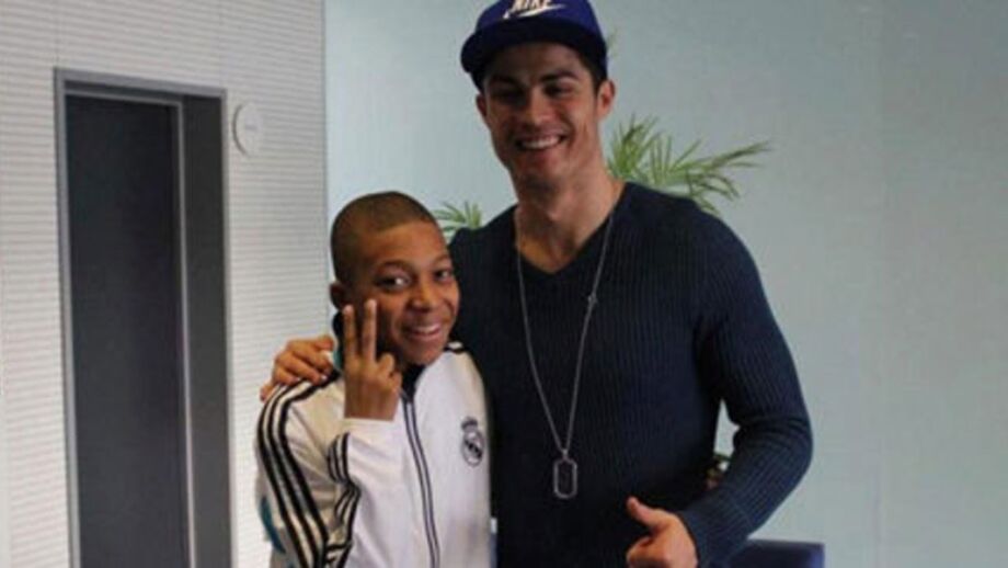 A foto de Mbappé com Ronaldo que ganha agora outro significado