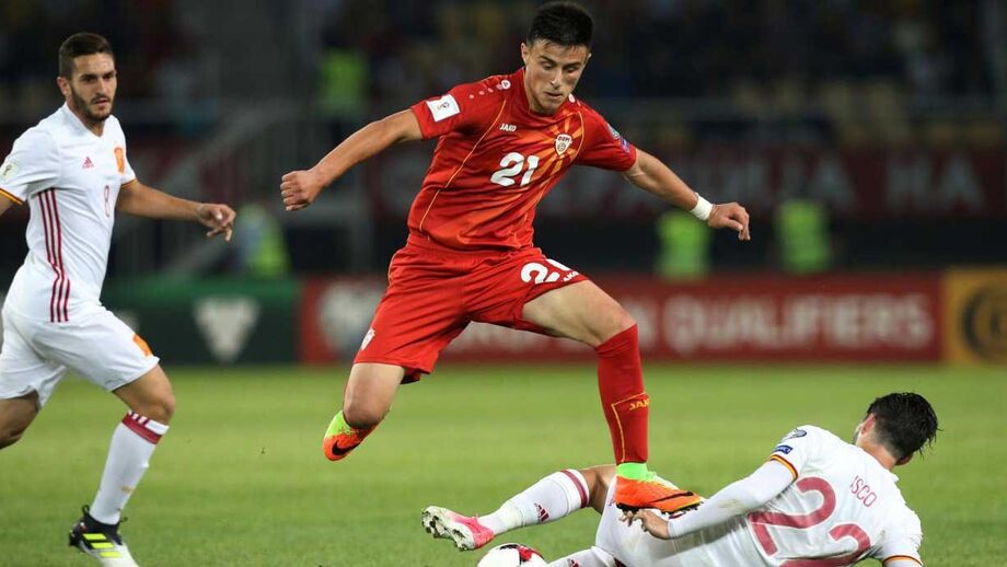 Jogador do Rabotnicki tem 17 anos, mas já atuou na seleção absoluta