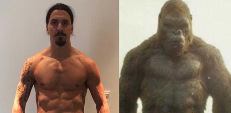 Ibrahimovic cria uma nova versão de... King Kong ...
