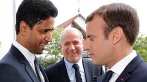 Emmanuel Macron saúda chegada de Neymar ao Paris Saint-Germain