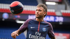 Neymar impedido de jogar este sábado pelo PSG