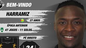 Harramiz é reforço da Briosa