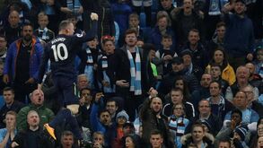 O tweet provocador de Rooney após marcar ao Man. City