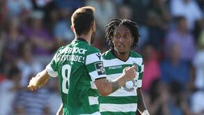 Bruno Fernandes chegou à concentração com Gelson Martins