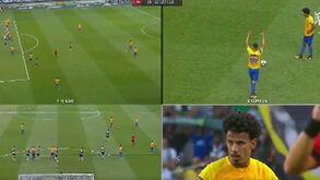 O que disse VAR Tiago Martins ao invalidar golo do Estoril frente ao Sporting