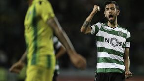O golo fantástico de Bruno Fernandes a mais de 30 metros da baliza