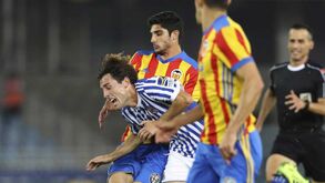 Assim foi a segunda assistência de Gonçalo Guedes após nova arrancada