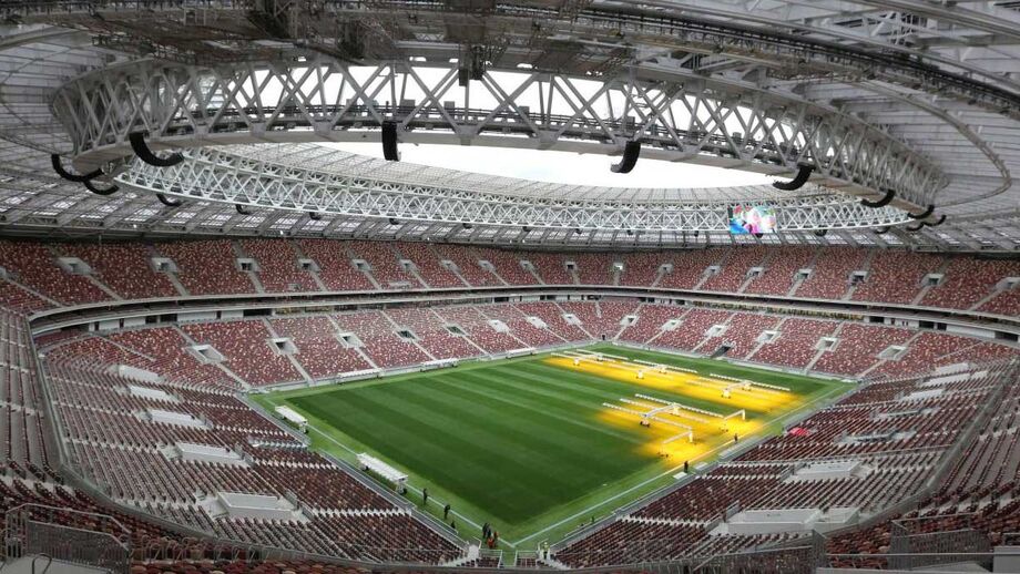 Luzhniki, de Moscovo, será um dos estádios a receber duelos do Mundial