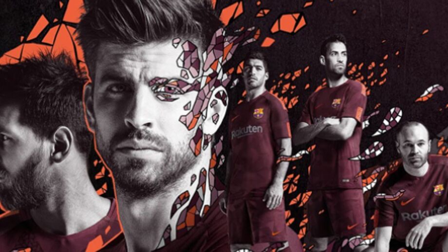 É com este equipamento que o Barcelona defrontará o Sporting na Champions