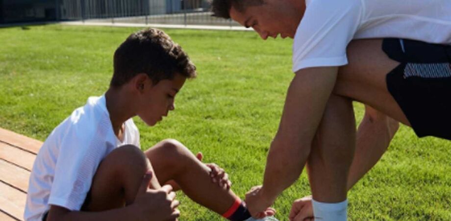chuteira do filho do cristiano ronaldo