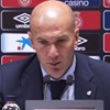 As explicações de Zidane para a derrota em Girona