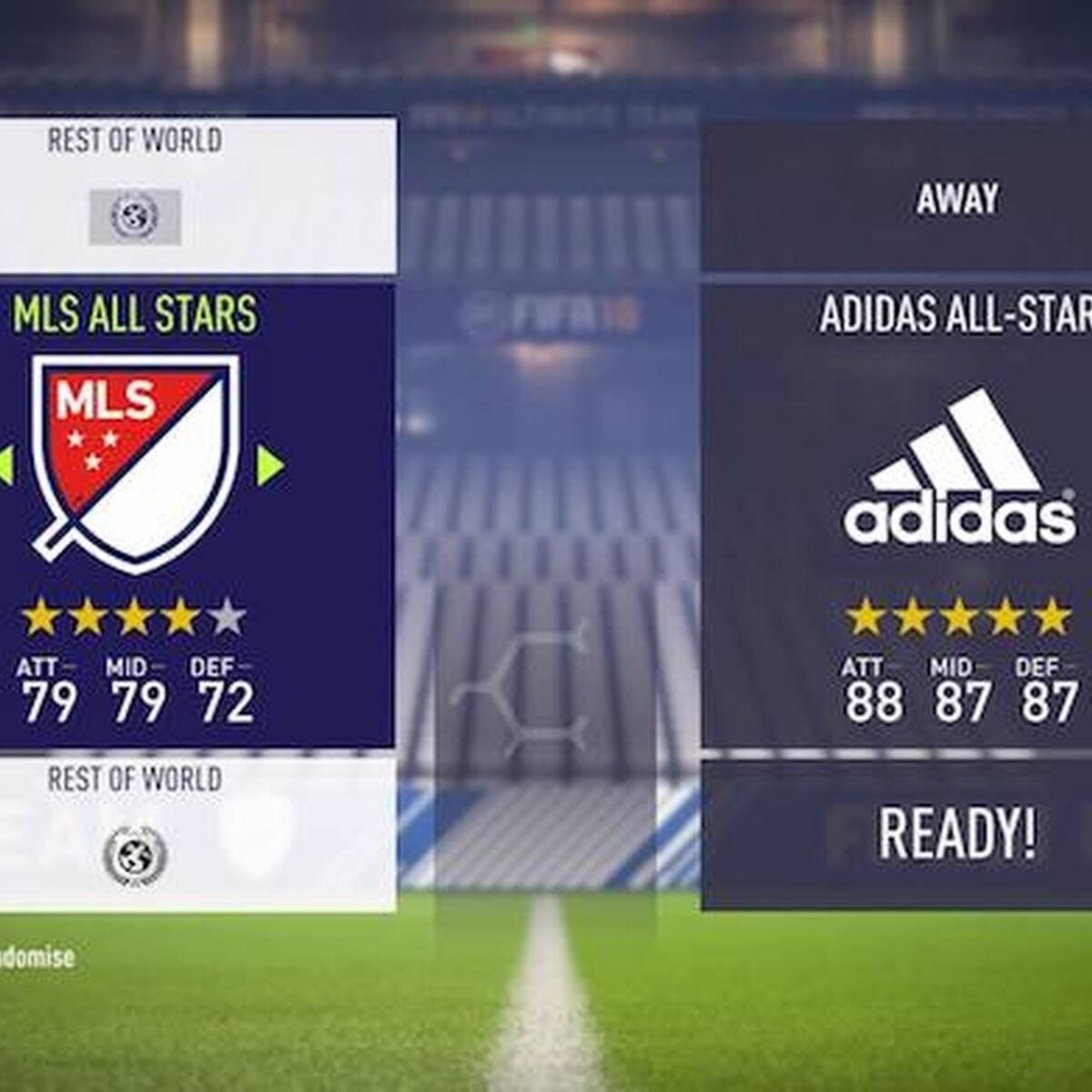 FIFA 18 Ja tens as equipas br da Adidas e da MLS All Stars Record Gaming Jornal Record