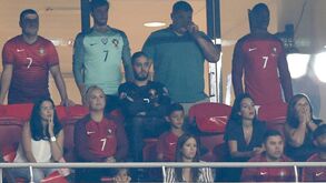 Georgina, Kátia e Dolores: como foi vivido o final do jogo de Portugal