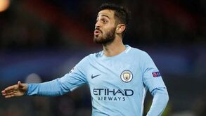 Manchester City goleia Stoke com golo de Bernardo Silva