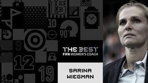 FIFA The Best: Sarina Wiegman é a melhor treinadora