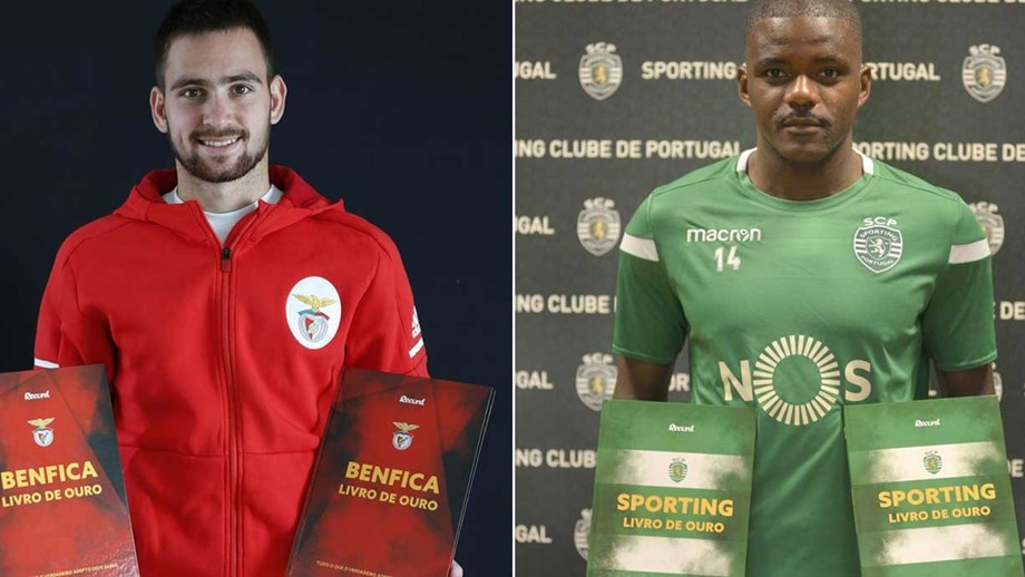 Livros de Ouro de Benfica e Sporting já estão nas bancas