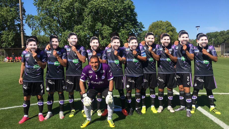 Sacachispas homenageia Messi de forma divertida