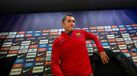 Suárez chama nomes (pouco simpáticos) ao assistente do árbitro que não validou golo de Messi