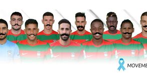 Jogadores do Marítimo dão um bigode com ‘Movember’