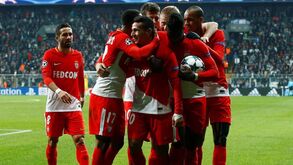 Monaco 'despacha' Guingamp com meia dúzia de golos