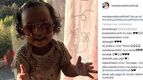 Depois de Cristianinho, filha de Talisca também já tem conta de Instagram