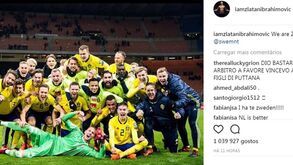 Selecionador da Suécia não apreciou o 'We are Zweden' de Ibrahimovic