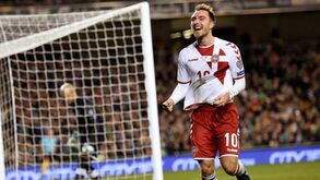 Dinamarca assegura vaga na fase final do Mundial'2018 com show de Eriksen