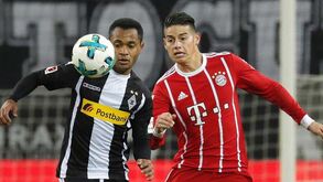 Bayern Munique perde na deslocação ao terreno do Borussia M'Gladbach