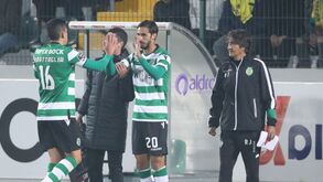 O momento em que Bryan Ruiz voltou a vestir a camisola do Sporting