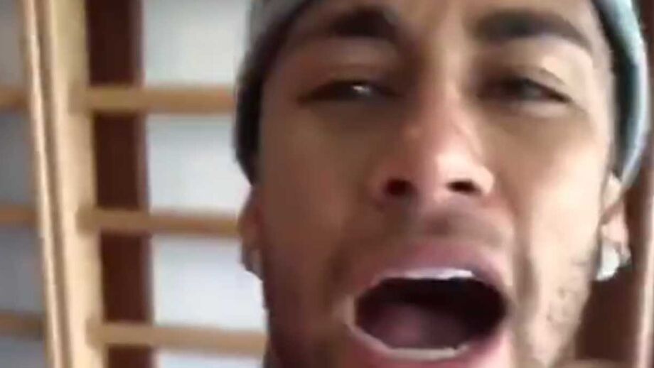 Momento de boa disposição no balneário do PSG